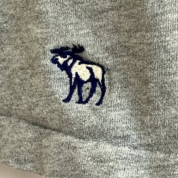 Vintage Y2K Abercrombie & Fitch Spell Out Men XL Muscle Long Sleeve Shirt Moose - Picture 11 of 11